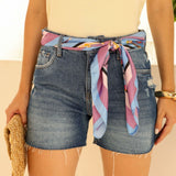 Shorts Boy Jeans Barra a Fio