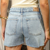 Shorts Boy Jeans Barra a Fio