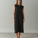 Vestido Moletinho Reto