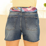 Shorts Boy Jeans Barra a Fio