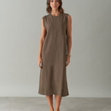 Vestido Moletinho Reto