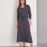 Conjunto Malha Blusa Barra Larga