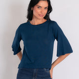 Blusa Mullet Manga 3/4