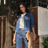 Jaqueta barra desfiada