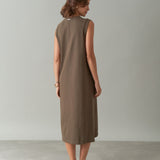 Vestido Moletinho Reto