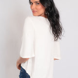 Blusa Mullet Manga 3/4