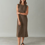 Vestido Moletinho Reto