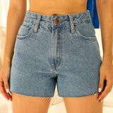 Shorts Mom Jeans Fenda Lateral