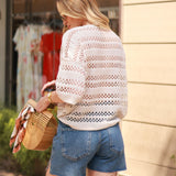 Shorts Jeans Mom com Fenda Lateral