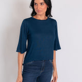 Blusa Mullet Manga 3/4