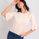 Blusa Mullet Manga 3/4