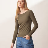 Blusa Malha Canelada 7/8